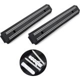 2 Adet 33 cm Mıknatıslı Bıçak Tutucu Stand Bıçaklık Tutucu Askı Stant - Çok Renkli