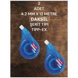 2 Adet 4.2 Mm X 12 Metre Sıvı Silici Şerit Tipi Tipp-ex