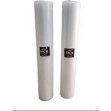 2 Adet 45CM x 5 Metre Kaydırmaz Raf Örtüsü Pvc Kaymaz Mutfak Raf Örtüsü Kaymaz Örtü - Şeffaf