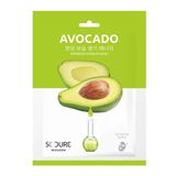 2 Adet 5c Cure Ampul Kağıt Maske Avocado 25 ml