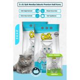 2 Adet 5LT Marsilya Sabunlu Bentonit Topaklaşan Kokusuz Kedi Kumu 5LT x 2 Adet
