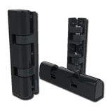 2 Adet 90 mm Pvc Pimapen Siyah Quick (Fast) Kapı-Pencere Menteşesi - Genel - Standart