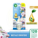 2 Adet Air Wick Elektrikli Yedek Oda Kokusu Başlığı Beyaz Orkide
