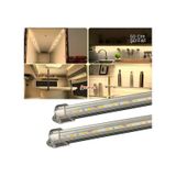 2 Adet Alüminyum Kasa Çubuk LED 12 Volt Gün Işığı 50 cm Şeffaf Karavan Tekne Otomobil SB-6550