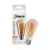 2 Adet Ampul Orbus Led Filament St64 E27 7W