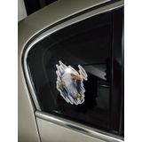 2 Adet Araba Kelebek Cam İçin Kartal Resmi Sticker Yapıştırma 14CM