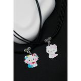 2 Adet Arkadaşlık Best Friends Kolyesi, Hello Kitty Kolye