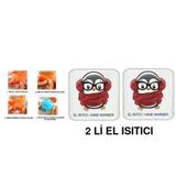 2 Adet Atkılı Penguen Cep Sobası,El Isıtıcı,Sıcak Su Torbası Pvc 10X9,5Cm