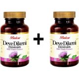2 Adet Balen Deve Dikeni Ekstraktı Kapsül (Silimarin)-60 X 375 MG