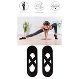 2 Adet Bayan Kaydırmaz Tabanlı Yoga Pilates Fitness Dans Ve Spor Çorabı