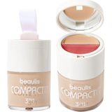 2 Adet Beaulis Compact It Fondöten & Allık & Kapatıcı 108 Sand Sensation