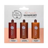 2 Adet Bee Beauty 3'ü 1 Arada Seyahat Seti 3 x 10 ml (Şampuan + Saç Kremi + Saç Sütü)