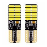 2 Adet Beyaz Renk T10 Dipsiz Led Ampul 24 Ledli Park Ampulü Gündüz Farı Yüksek Işık Güçlü