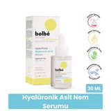 2 Adet Bolbe Yoğun Nemlendirici, Dolgunlaştırıcı, Kırışıklık Karşıtı Peptitli Hyalüronik Asit Yüz Serumu 30