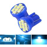 2 Adet Buz Mavi Renk Mini Dipsiz T10 Led Park Ampulü 8 Ledli