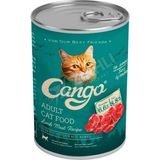 2 Adet Cango Yetişkin Yaş Kedi Maması Etli 415 gr
