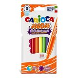 2 Adet Carioca Fosforlu Yıkanabilir Boya 8Li