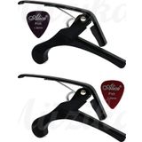 2 Adet Chroma Kaliteli METAL Gitar Bağlama Saz Kaposu - Capo Kelepçe & Sağlam Metal