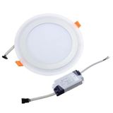 2 Adet Çift Renkli Hero Led Panel 6+3 Watt 14,5 Cm Mavi - Beyaz Iki Renkli Tavan Spot Lambası