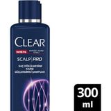 2 Adet Clear Men Scalp Pro Saç Dökülmesine Karşı Güçlendirici Şampuan 300 ml