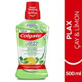 2 Adet Colgate Plax Çay ve Limon Alkolsüz Ağız Bakım Suyu 500 ml