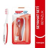 2 Adet Colgate Seyahat Seti Diş Macunu 20 ml + Yumuşak Diş Firçasi