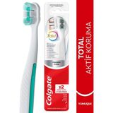 2 Adet Colgate Total Foaming Clean 1+1 Yumuşak Diş Fırçası