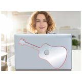 2 Adet Defter Sticker,laptop Sticker Aynalı Gitar Şekilli 34X15X0,6CM