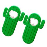 2 adet Destapador De Botellas De Cerveza Manyetik Şişe Açacağı Bira Mutfak Açacağı Metal Kavanoz Açacağı Metal (Yeşil 12 * 7,9 * 0,5 cm)