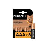 2 ADET Duracell 6' Lı İnce Pil AAA