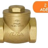 2 Adet ECA 1/2 Çalpara Çekvalf ( Kaucuk Klapeli ) 101007092