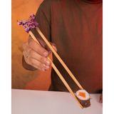 2 Adet Ejderha Adet Chopstick Yardımcı Aparatı - Yeniden Kullanılabilir Chopstick Tutucu - Altın - Kahverengi