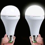 2 Adet Elektrik Kesilince De Çalışan 9 Watt LED Ampul, Kendini Şarj Eden E27 Duy Kaliteli LED Ampul - Beyaz - 1 - 10 W