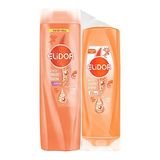 2 ADET Elidor Onarıcı Şampuan 400 ml + Saç Bakım Kremi 200 ml