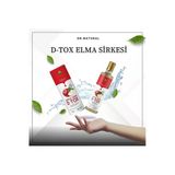 2 Adet Elma Özlü Prebiyotik Ödem Atmaya Ve Kilo Vermeye Yardımcı Detox Sirkesi 250 Ml