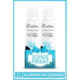 2 Adet Emotion Invisible Fresh Black & White Kadın Deodorant 150Ml Vegan, Leke Bırakmaz