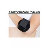 2 Adet Epikondilit Bandajı Tenisçi Dirsek Bandı Epicondilit Dirsekliği
