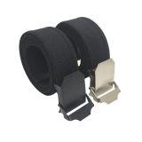 2 Adet Erkek Kemer Siyah Tactical Palaska Tarzı 4 cm (110 cm)