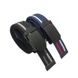 2 Adet Erkek Kemer Siyah ve Mavi Tactical Palaska Tarzı 4 cm (105 cm)