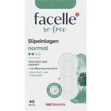 2 Adet Facelle Natural Günlük Ped Normal 40'lı 1 Adet