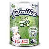 2 Adet Familia Natural Kağıt Havlu Jumbo 1=3