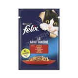 2 ADET Felix Sığır Etli Yaş Kedi Maması 85 Gr