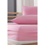 2 Adet Fermuarlı 50X70 Yastık Kılıfı - Pembe