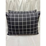 2 Adet Fermuarlı Yastık Kılıfı | 50X70 cm | %90 Pamuk - Bej - Antrasit - Mavi - Siyah