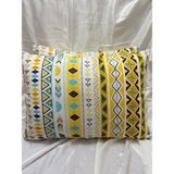 2 Adet Fermuarlı Yastık Kılıfı | 50X70 cm | %90 Pamuk - Hardal Sarısı
