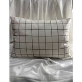 2 Adet Fermuarlı Yastık Kılıfı | 50X70 cm | %90 Pamuk - Krem Rengi