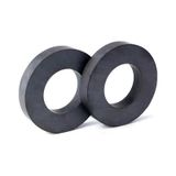 2 Adet Ferrit Mıknatıs, 80mm X D40mm X 15mm Güçlü Ferrit Kömür Seramik Halka Mıknatıs