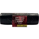 2 Adet Flodex Endüstriyel Çöp Torbası Jumbo 10'lu 400 gr