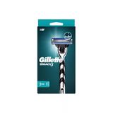 2 ADET Gillette Mach3 Makine + 2 bıçak