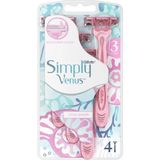 2 Adet Gillette Venus Simply Venus 3 Kullan At Tıraş Bıçağı 4'lü